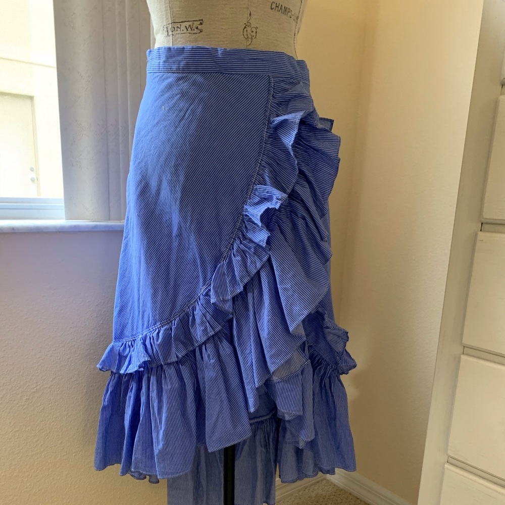 Applause of Ruffle Tiered Frill-hem Skirt